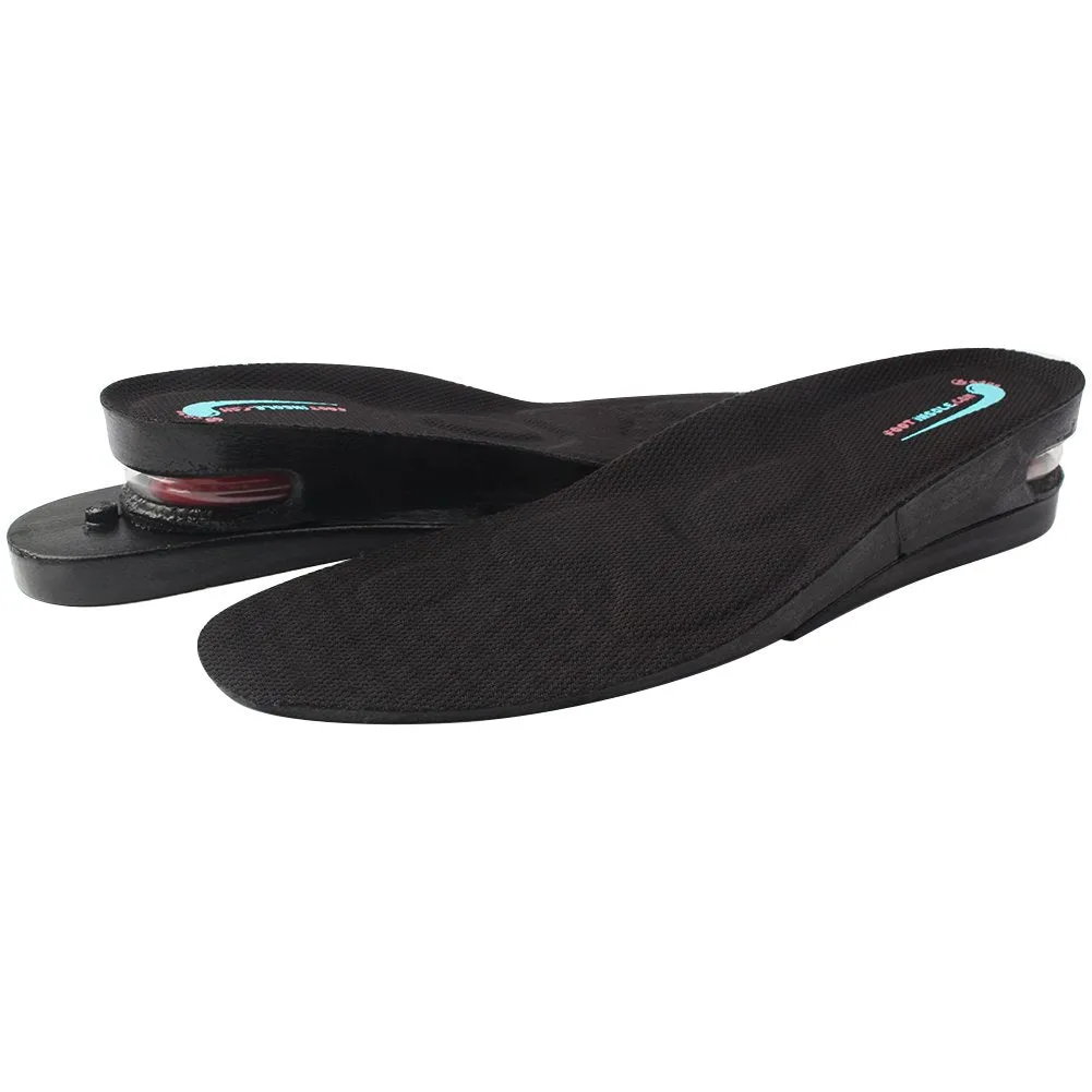 2 Inches Height Increase Shoe Insoles with Air Cushion - 2 Layers (2" UP), (Men's 7-11) 2 Layers (2" UP), Men's 7-11