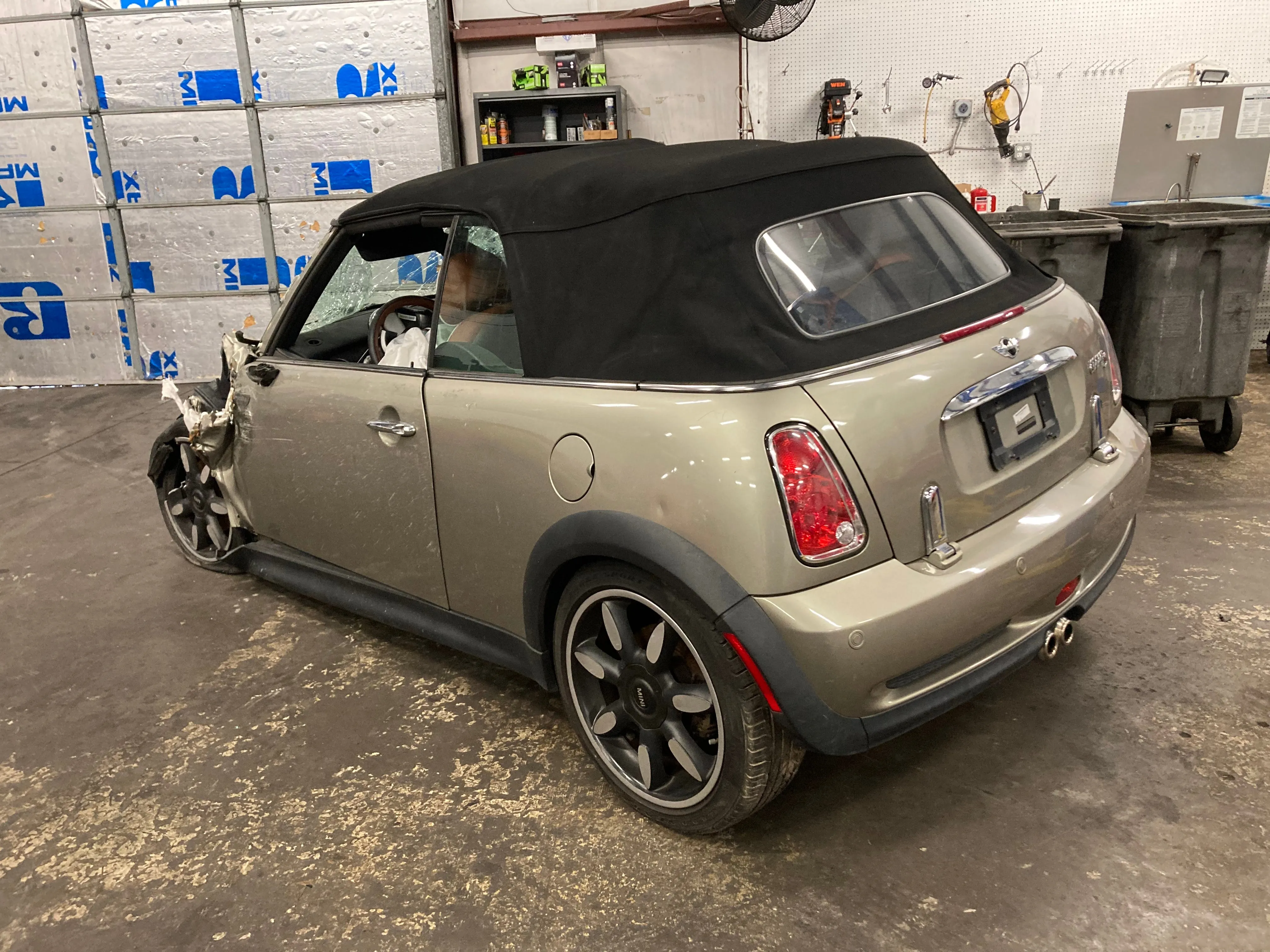 2008 MINI Cooper Convertible S Sidewalk Edition, New Parts Car (October 2023) Stk #400