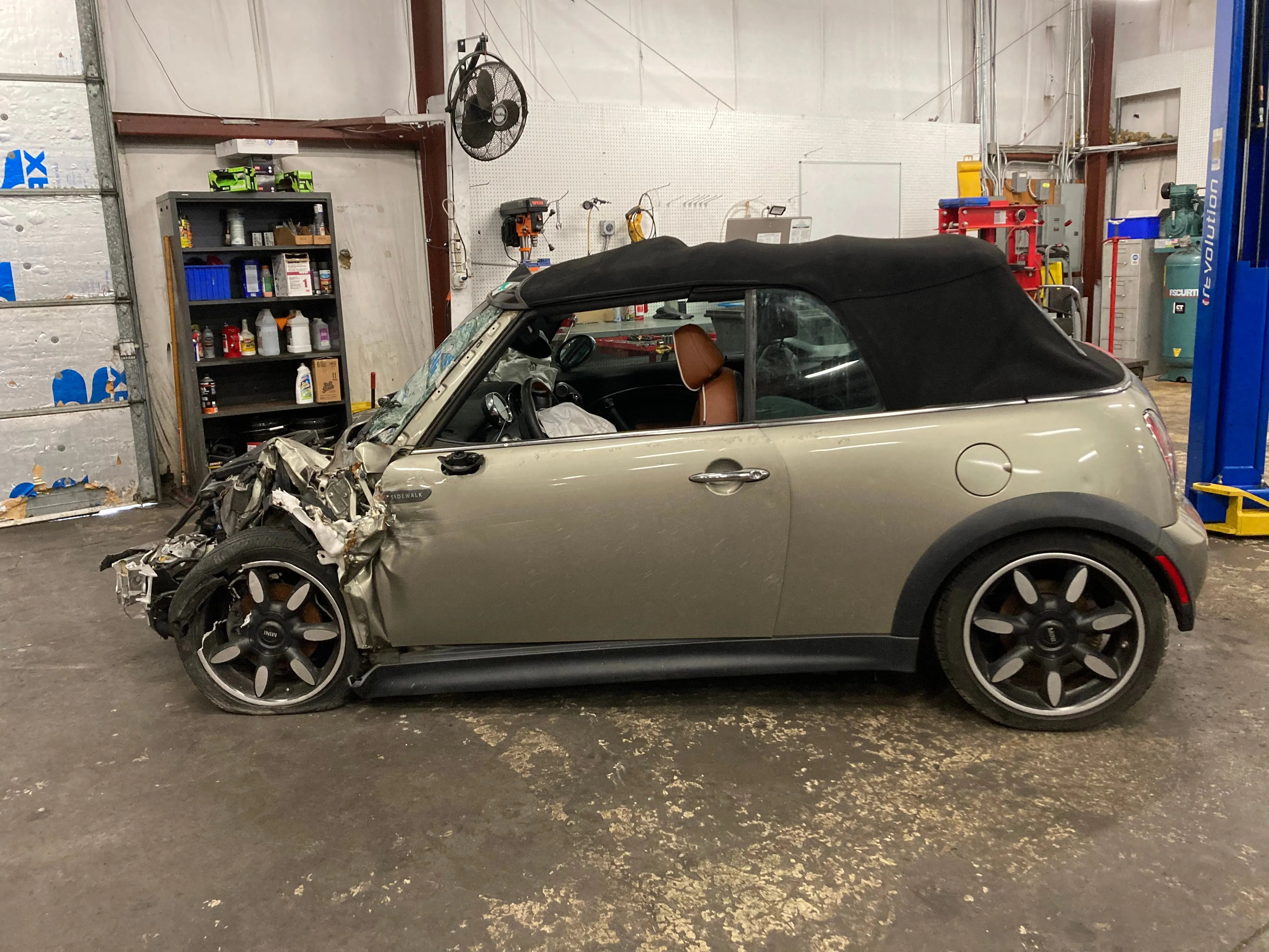 2008 MINI Cooper Convertible S Sidewalk Edition, New Parts Car (October 2023) Stk #400