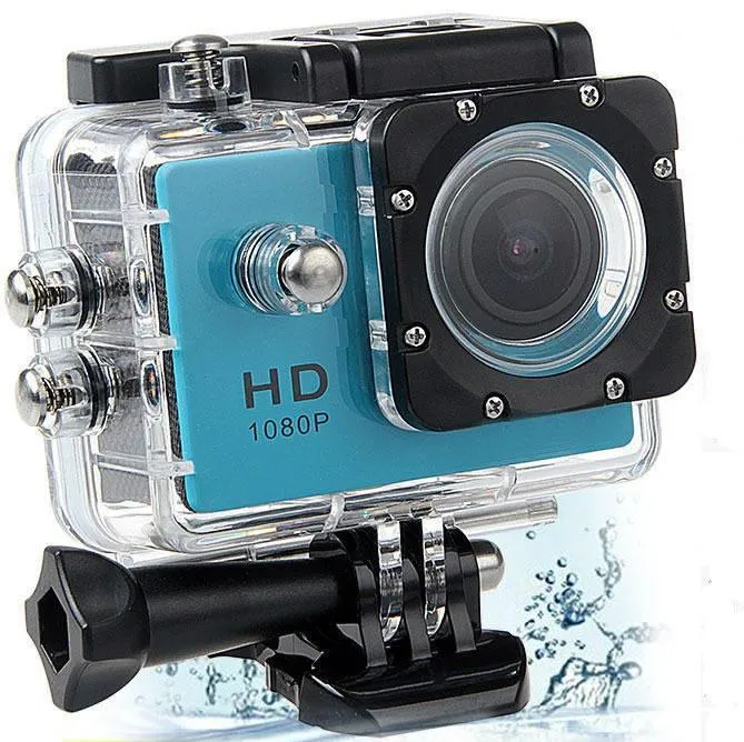 4K  Waterproof All Digital UHD WiFi Camera   RF Remote And Accessories