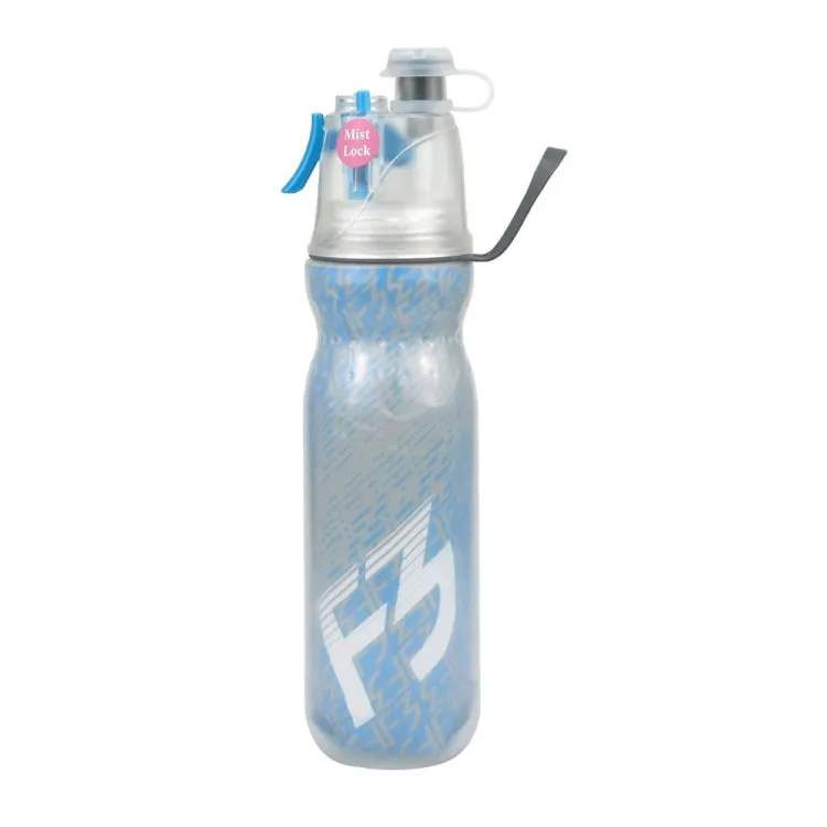 590ml Summer Outdoor Sports Training Spray Cooling Water Cup, Color: F3 3-layers