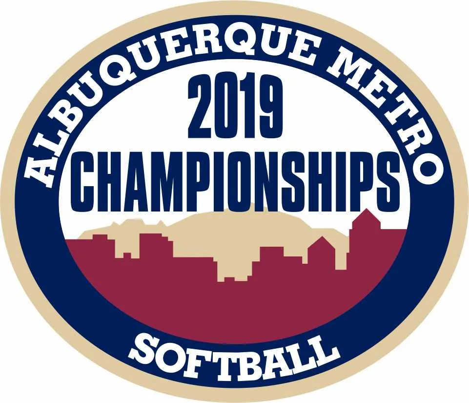 ABQ Metro Softball Championship Patches