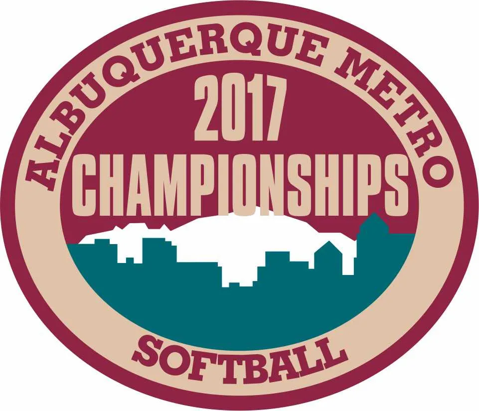 ABQ Metro Softball Championship Patches