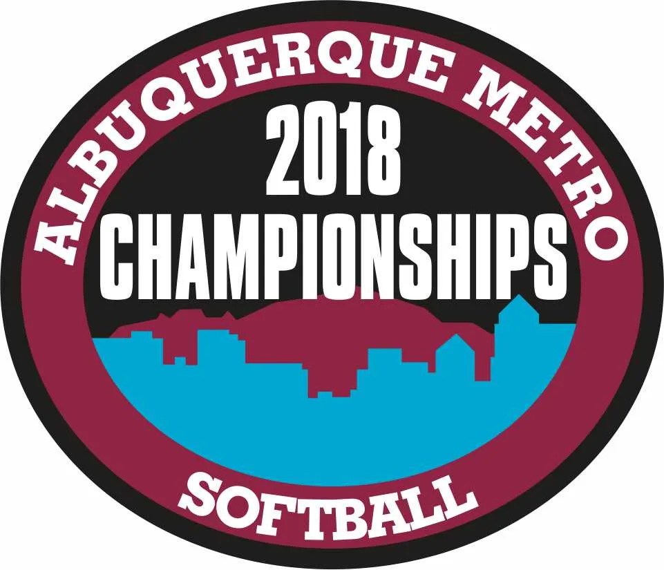 ABQ Metro Softball Championship Patches