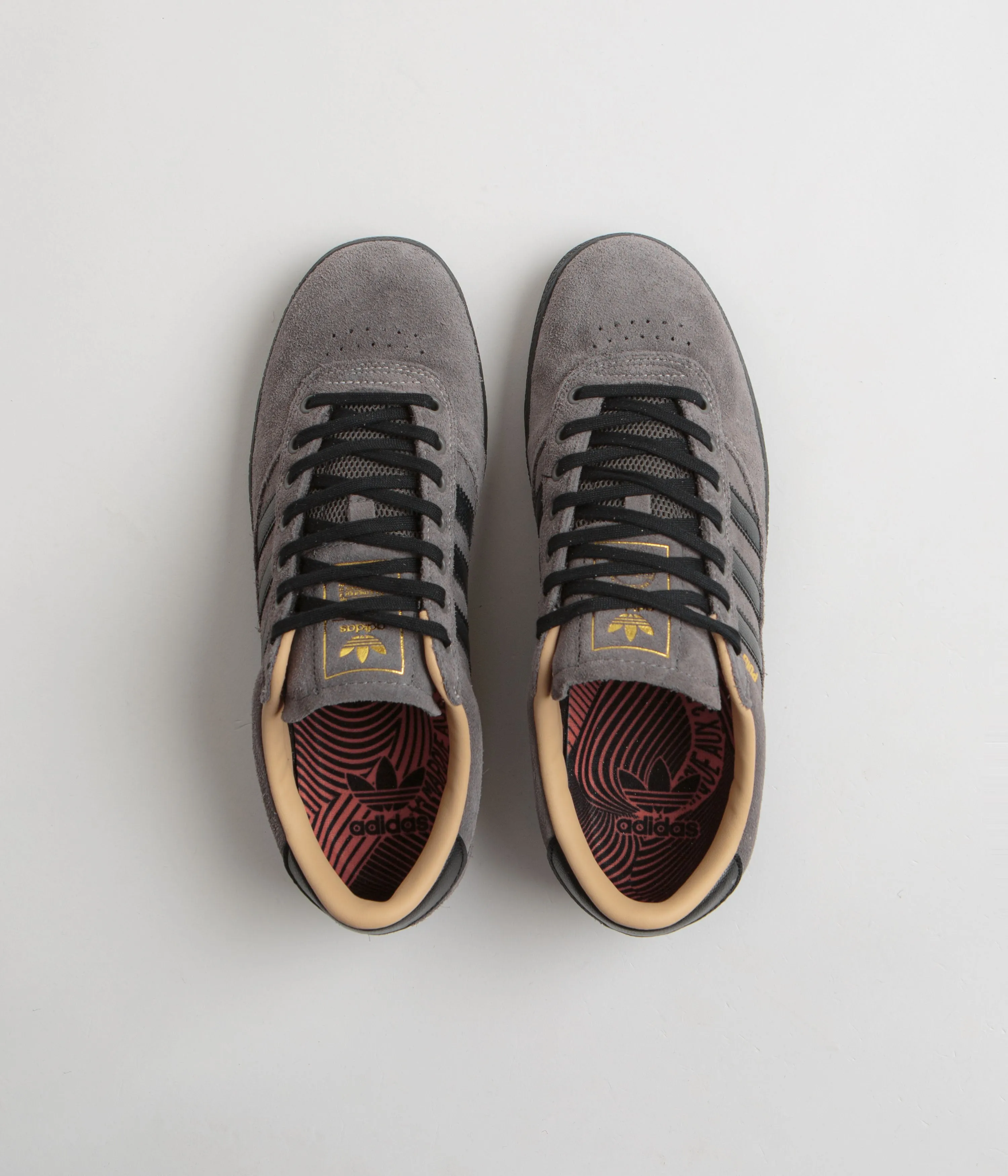 Adidas Puig Indoor Shoes - Charcoal / Core Black / Chalk White