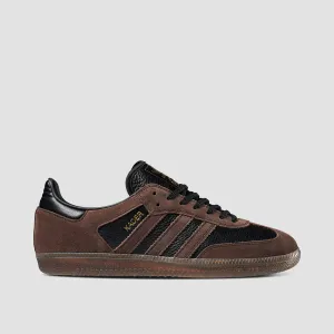 adidas Samba ADV X Kader Shoes - Core Black/Brown/Gum5