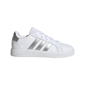 Adidas sneakers retrò tennis da ragazza GW6506 white-silver