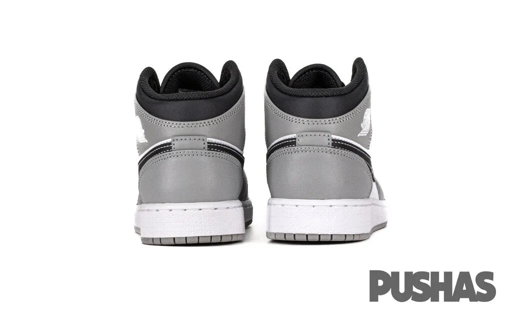 Air Jordan 1 Mid 'Light Smoke Grey Anthracite' GS (2022)