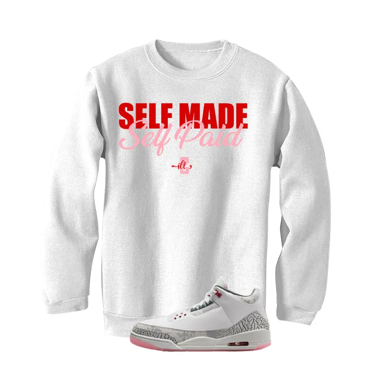 Air Jordan 3 Wings White T-Shirt (Self Made Self Paid)| illcurrency