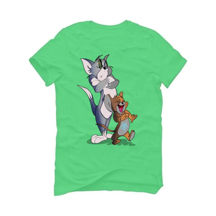 Air Jordan 5 SE “Easter” | illCurrency Synthetic Green T-Shirt (Tom n Jerry)