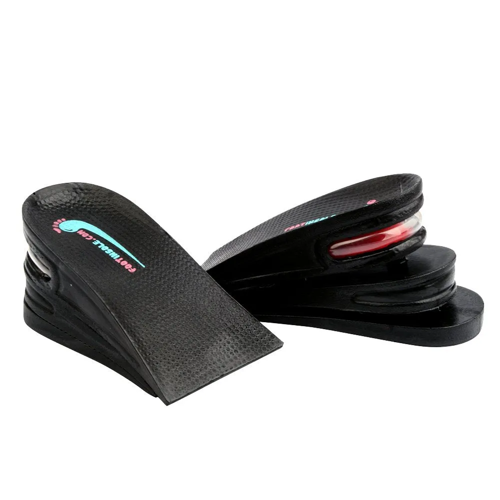 Air up Height Increase Shoe Heel Lift Inserts for Men and Women (3 Layers, 2.5" UP) 3 Layers ( 2.5" UP)