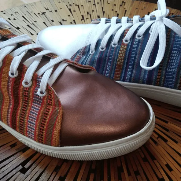 Angie Leather Sneakers