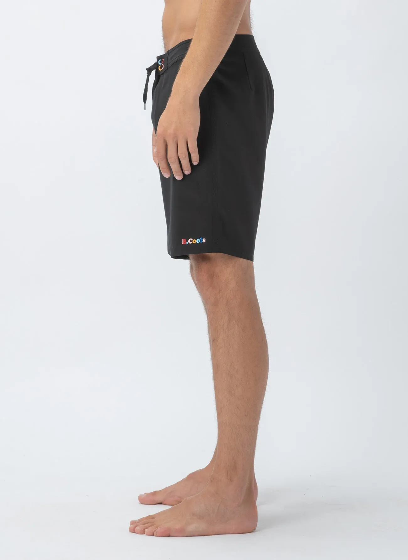 Aquatech 19" Swim Short Black