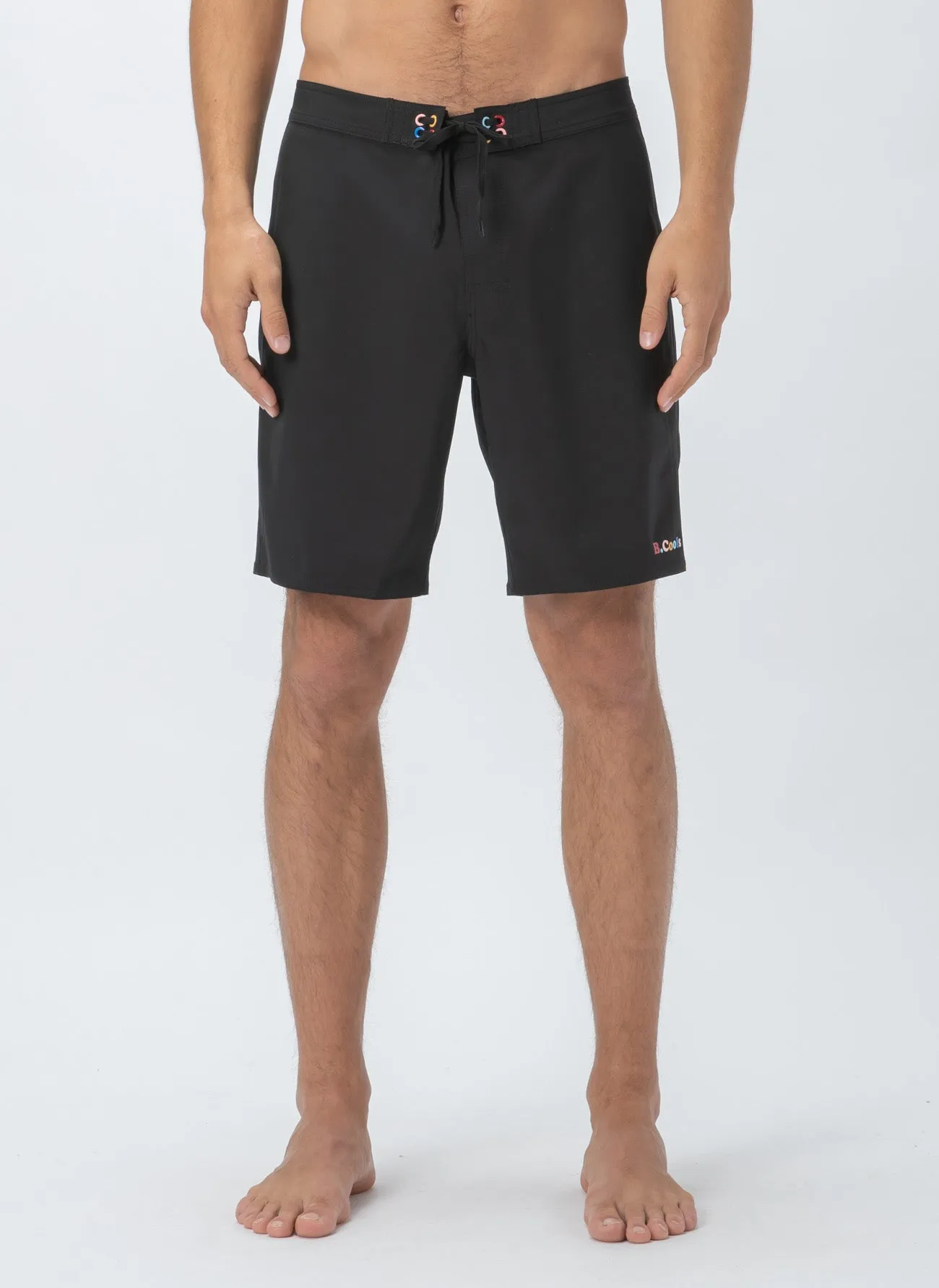 Aquatech 19" Swim Short Black