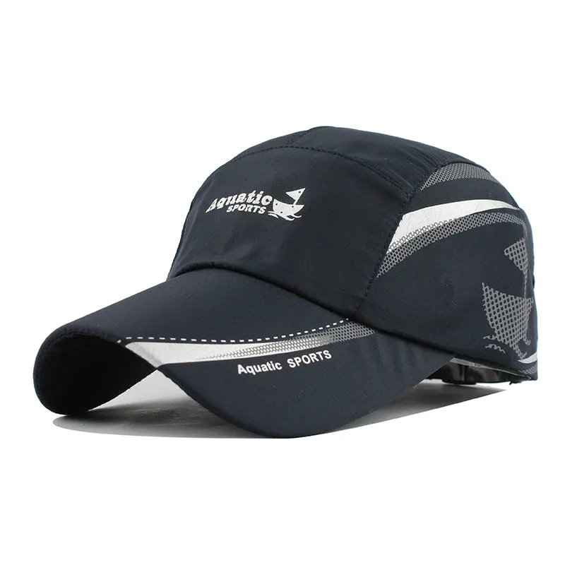 Aquatic Sports Print Baseball Cap