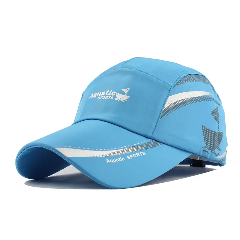 Aquatic Sports Print Baseball Cap