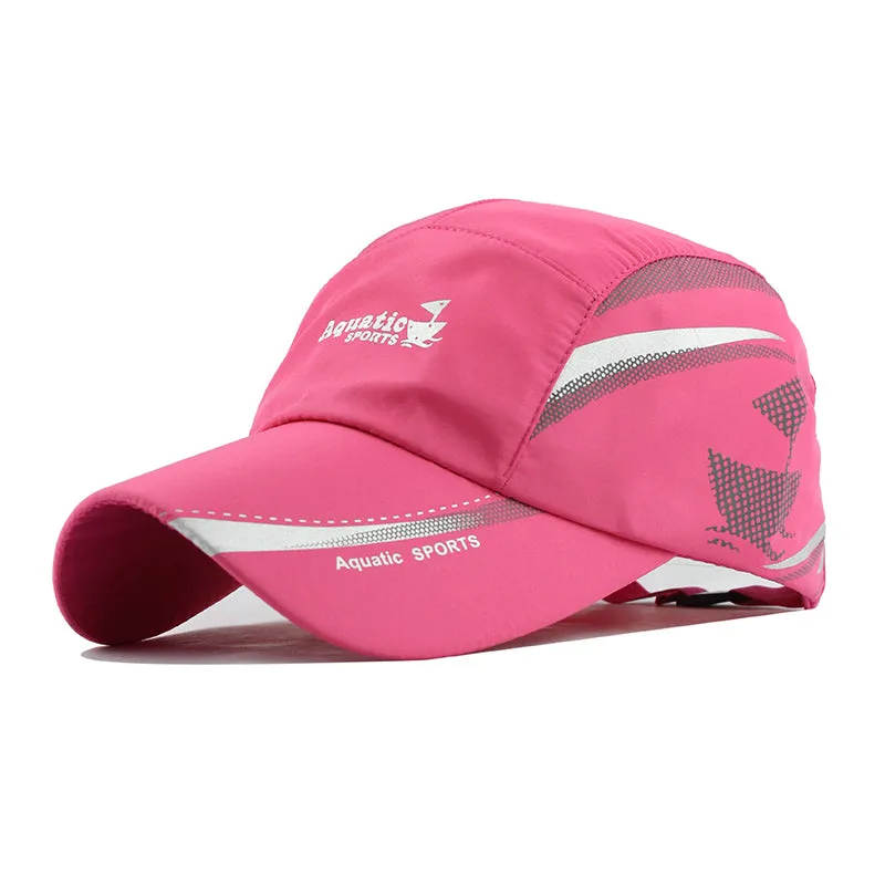 Aquatic Sports Print Baseball Cap