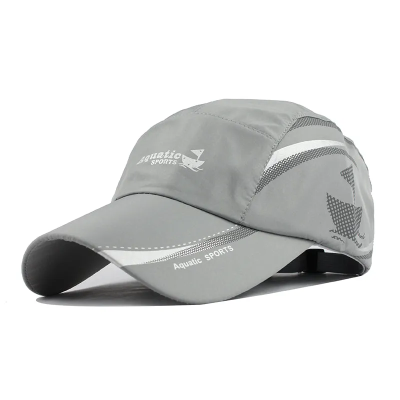 Aquatic Sports Print Baseball Cap