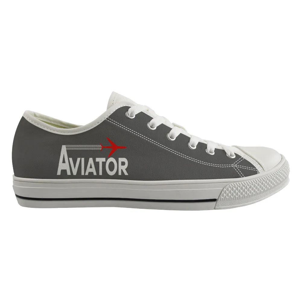 Aviator Designed Canvas Shoes (Men)