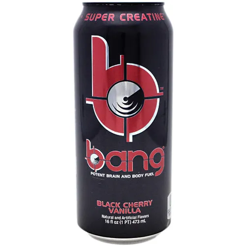 Bang RTD Cotton Candy 12 X 16 Oz By VPX Sports Nutrition