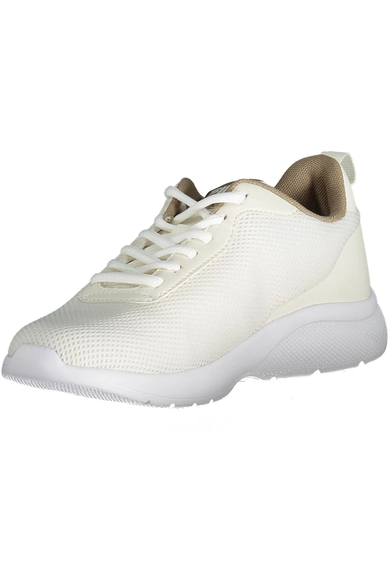 Beige Synthetic Sneaker