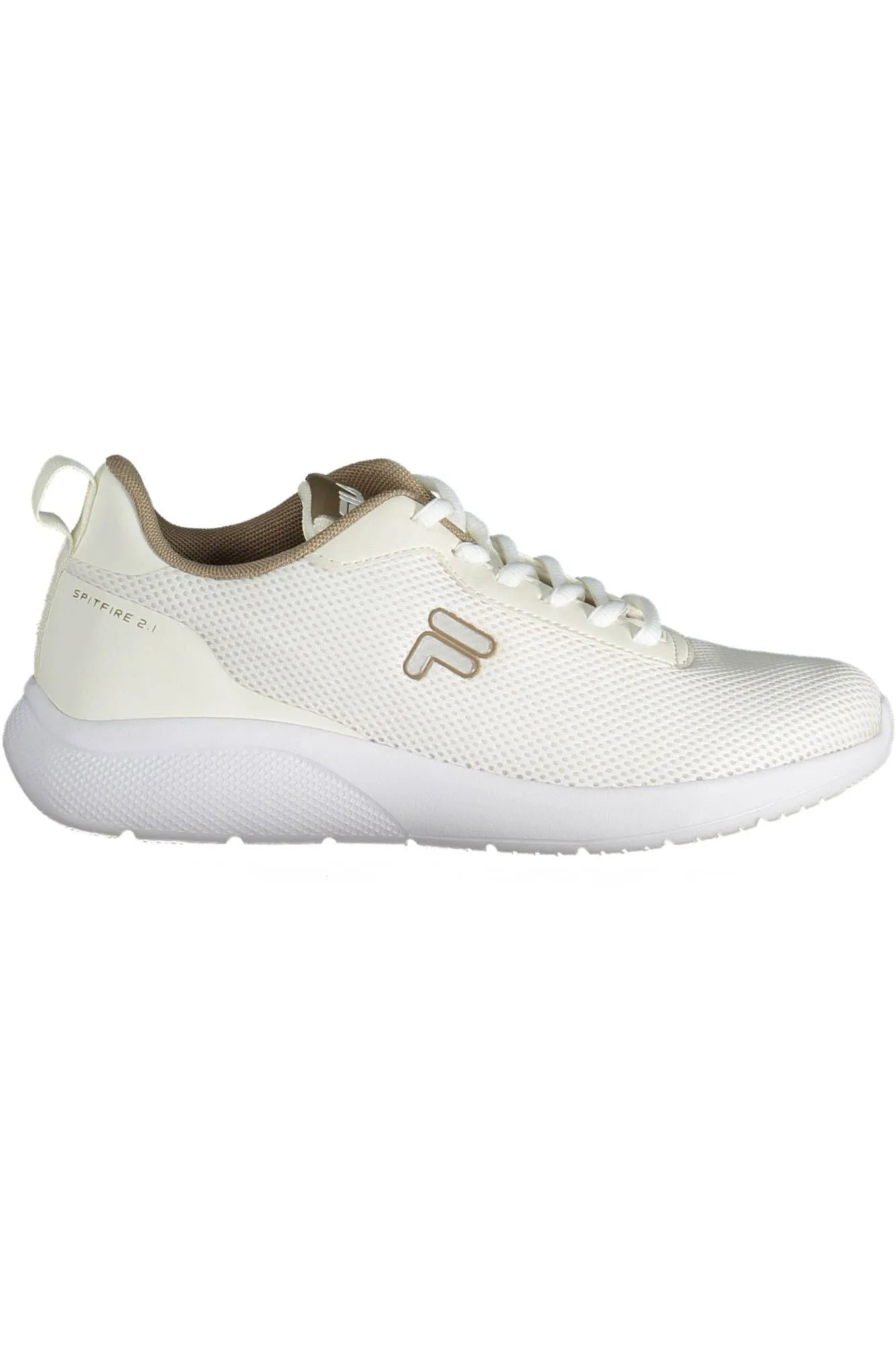 Beige Synthetic Sneaker