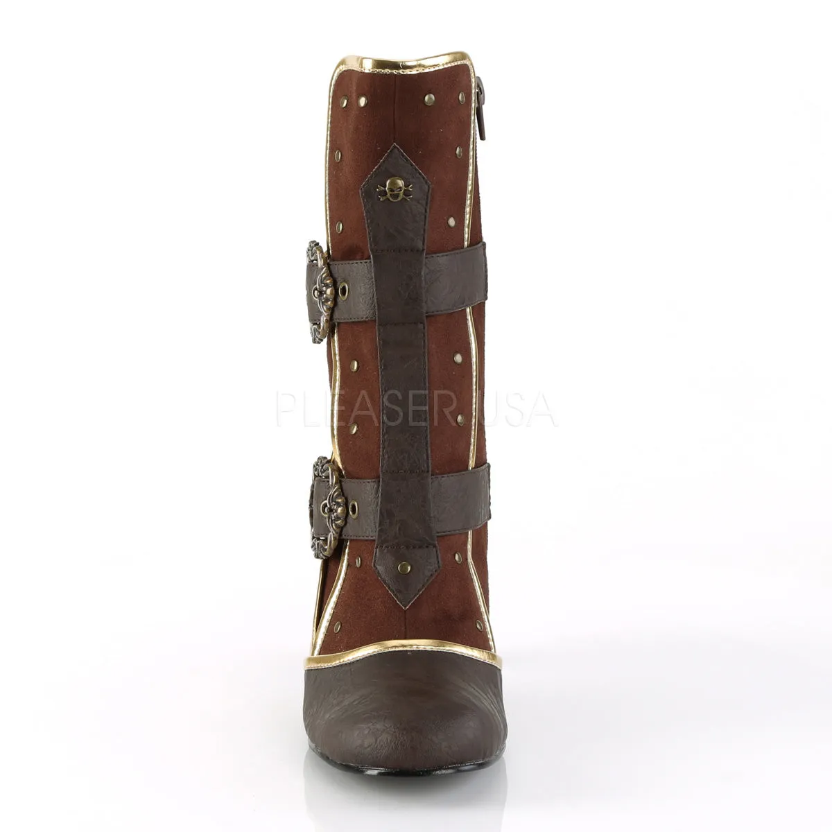 Bloody Mary Pirate Boots Brown