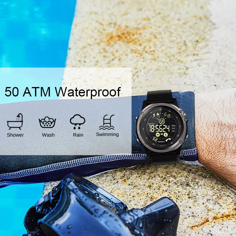 Bluetooth Smart Watch Waterproof Digital Sports Watche for IOS & Android