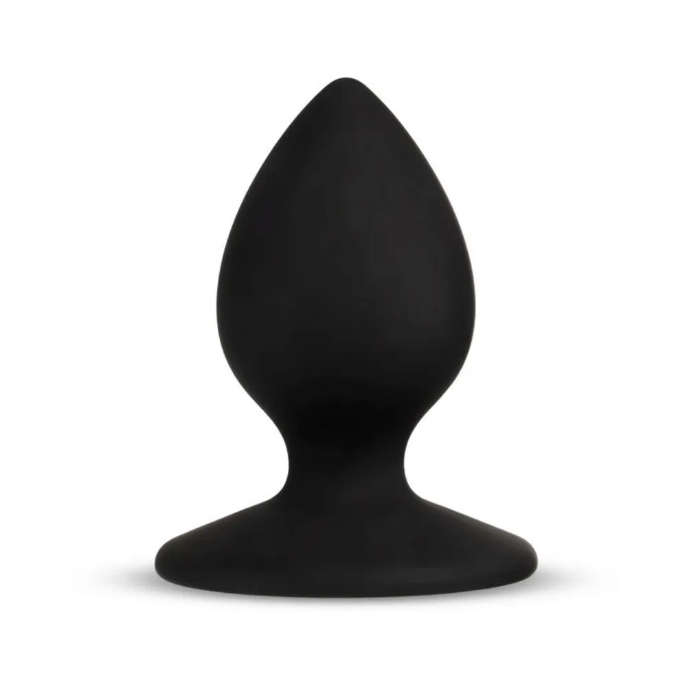 Blush Temptasia 'Slave' Silicone Anal Plug Black