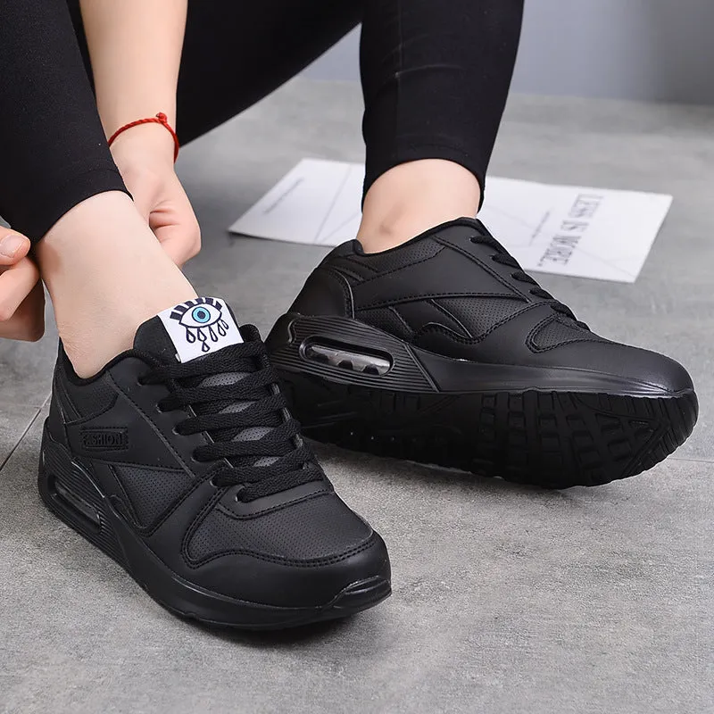 Breathable Leather Sneakers for Couples, Stylish and Comfortable Footwear