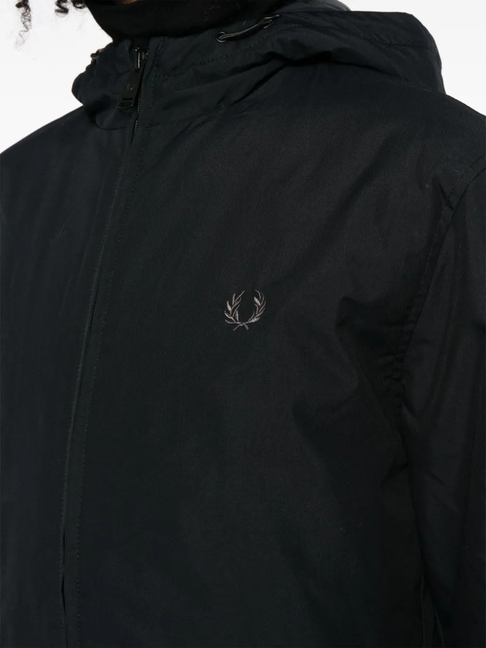 Brentham logo-embroidered jacket