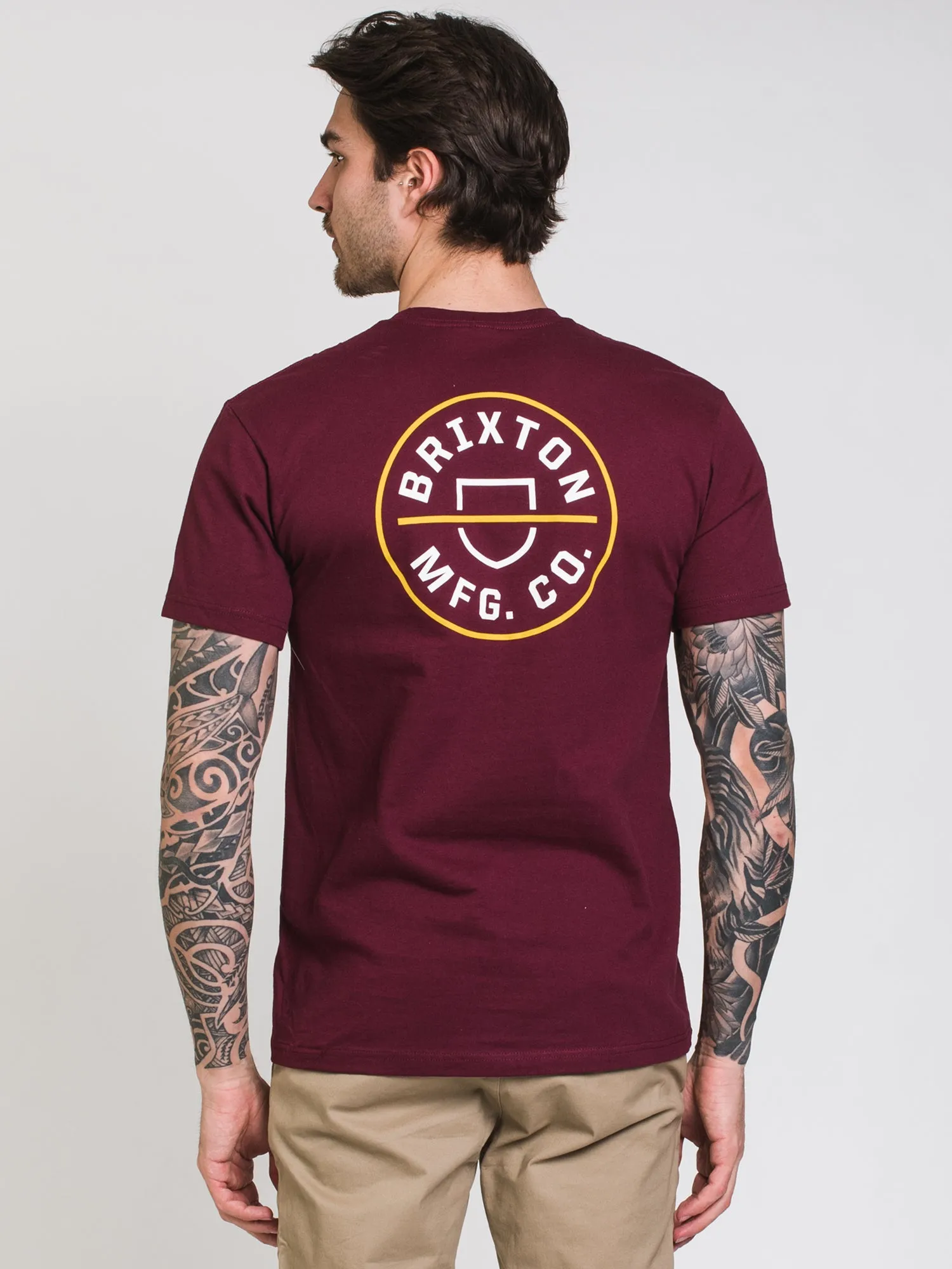 BRIXTON CREST II T-SHIRT  - CLEARANCE