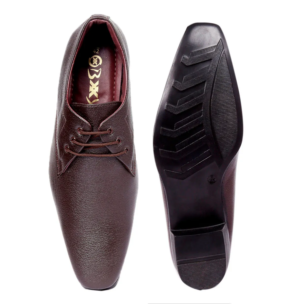 Bxxy Height Increasing Formal Wear Lace Up Shoes For Men