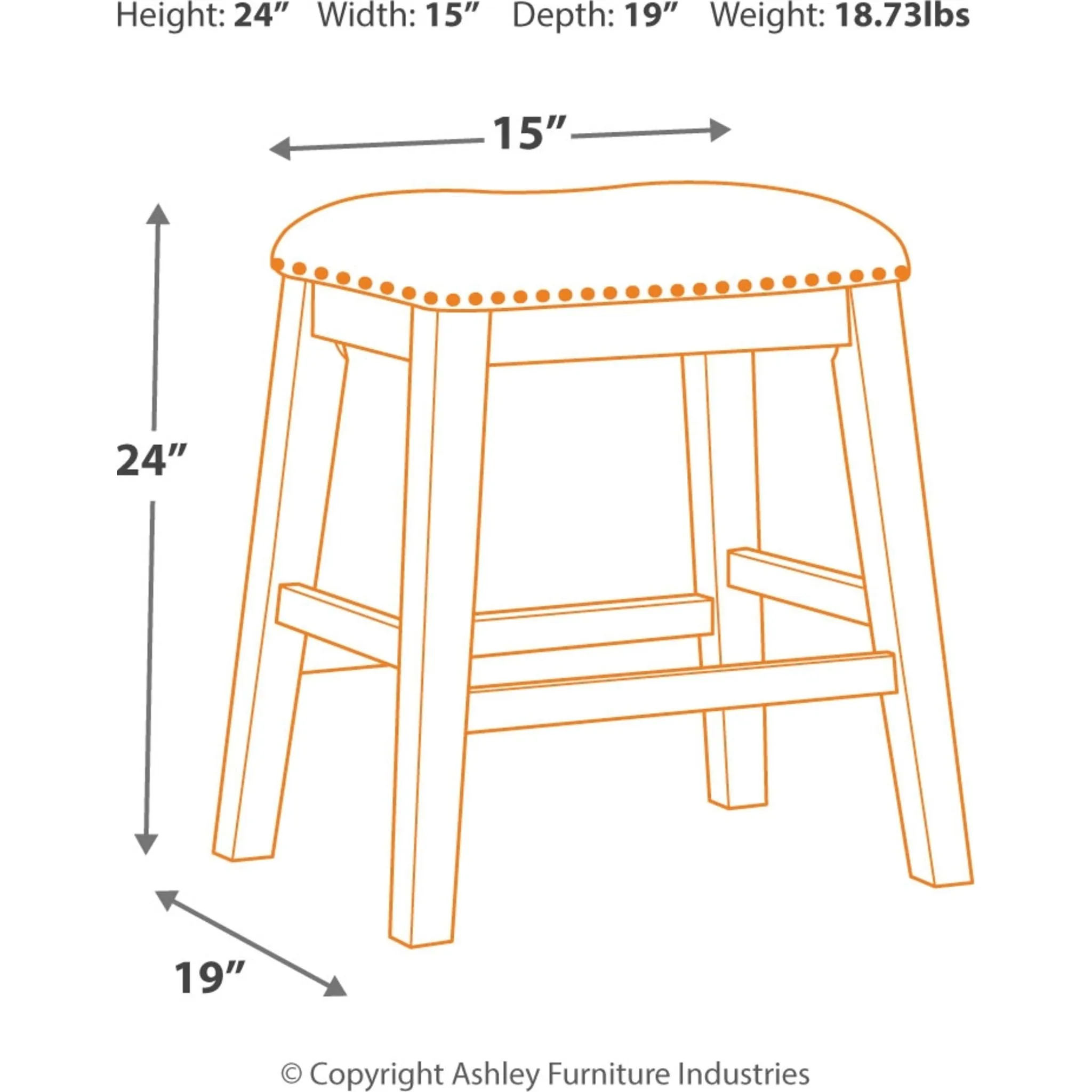 Caitbrook Counter Height Stool