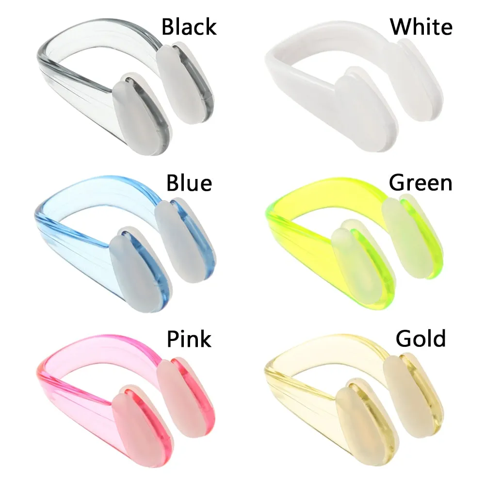 Candy Color Silicone Nose Clips 4Pcs/Set