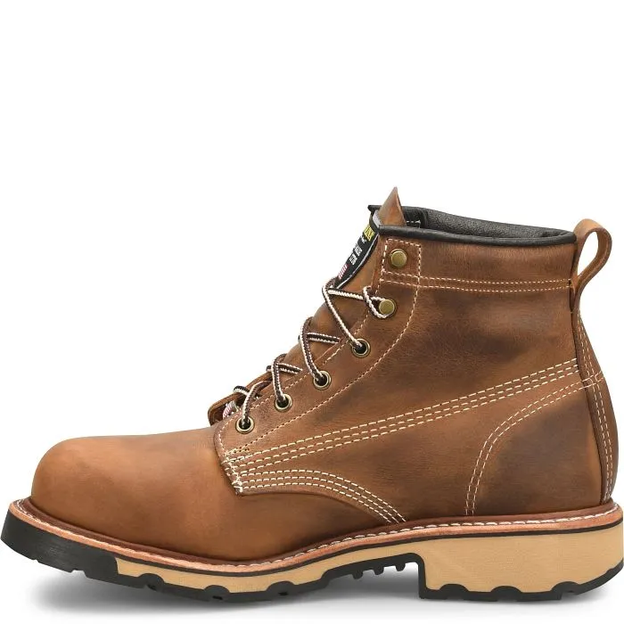 CAROLINA CA7029 USA 6" STEEL TOE WORK BOOT