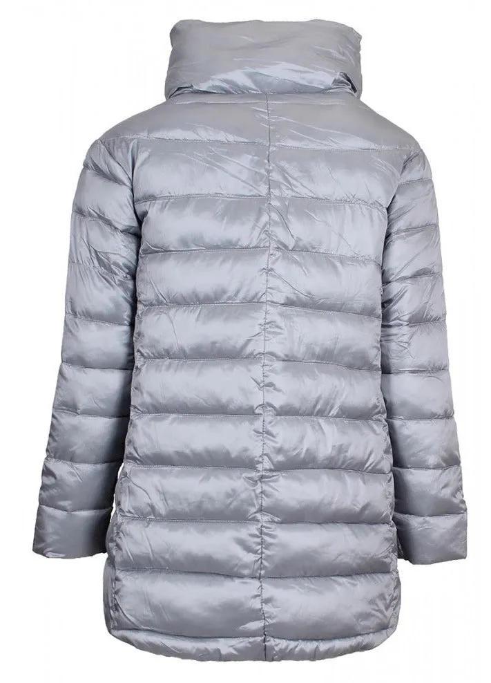 Casaco Cowl Neck Puffer Jacket