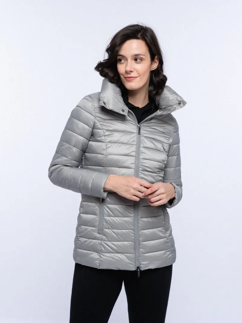 Casaco Cowl Neck Puffer Jacket