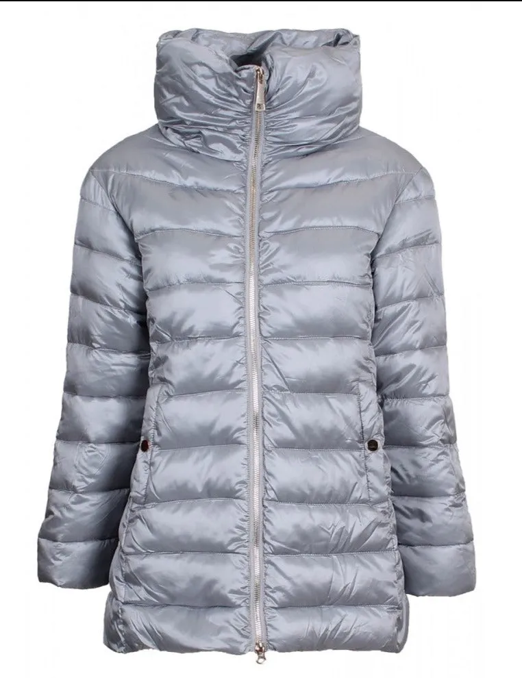 Casaco Cowl Neck Puffer Jacket