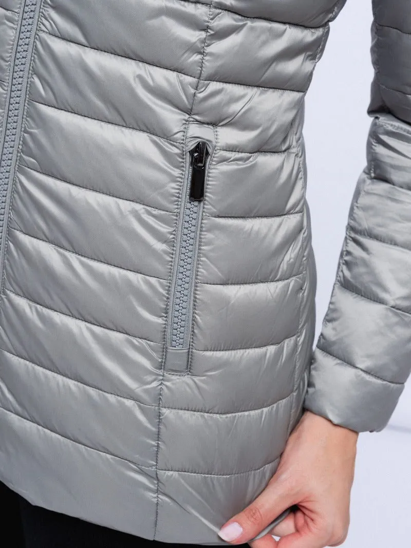 Casaco Cowl Neck Puffer Jacket