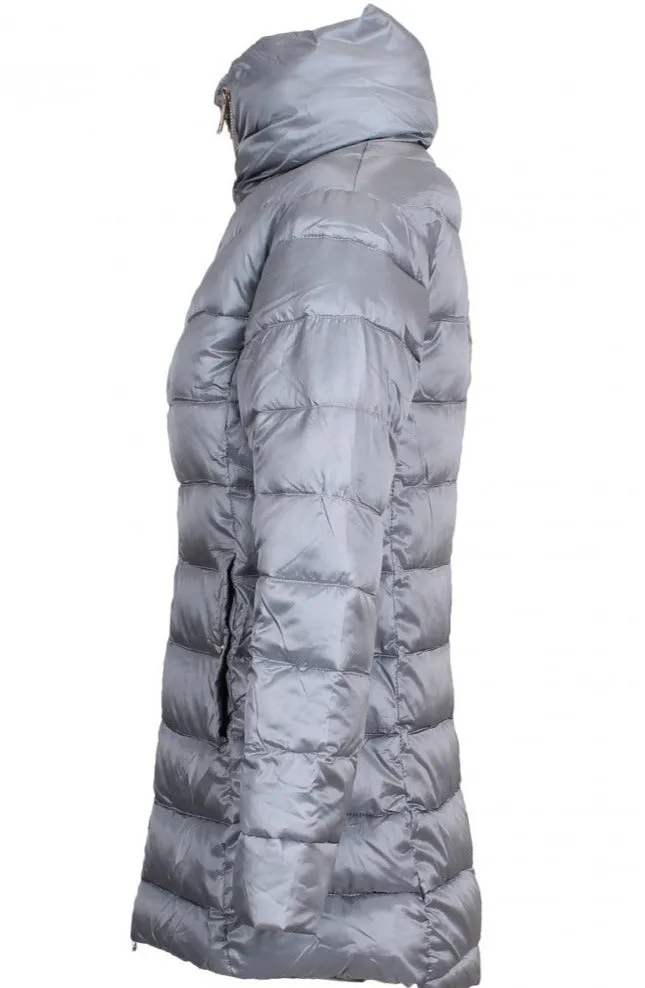 Casaco Cowl Neck Puffer Jacket