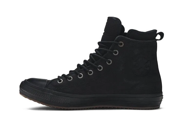 Converse Chuck Taylor All Star Waterproof Boot Hi 'Black Gum' Sneakers, black