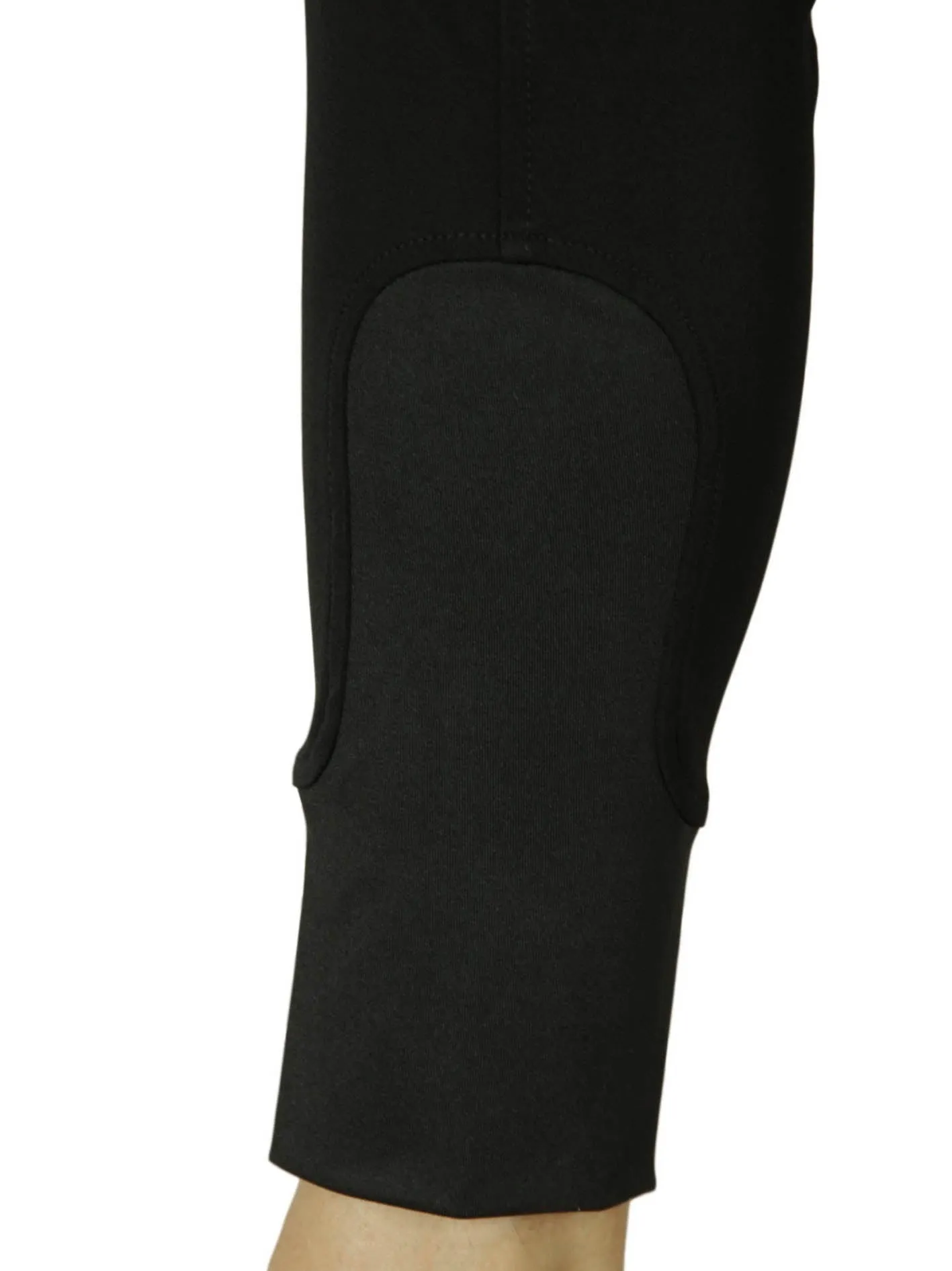 CoolMax Black Breeches in sizes 6 to 28 - No Silicone