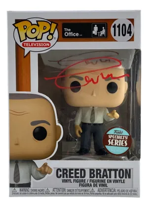 Creed Bratton Signed The Office Funko Pop #1104 JSA ITP