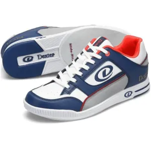 Dexter Mens Royal Navy/White/Grey Bowling Shoes