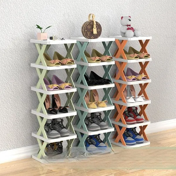 DIY Combination Shoe Rack