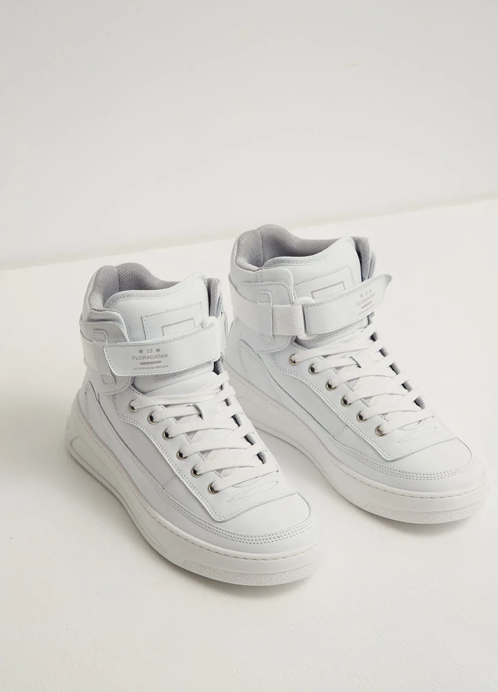 Face Hi-top Sneakers