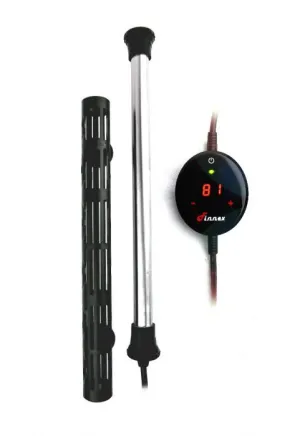 Finnex HMX Titanium Heater with Control 500 watt