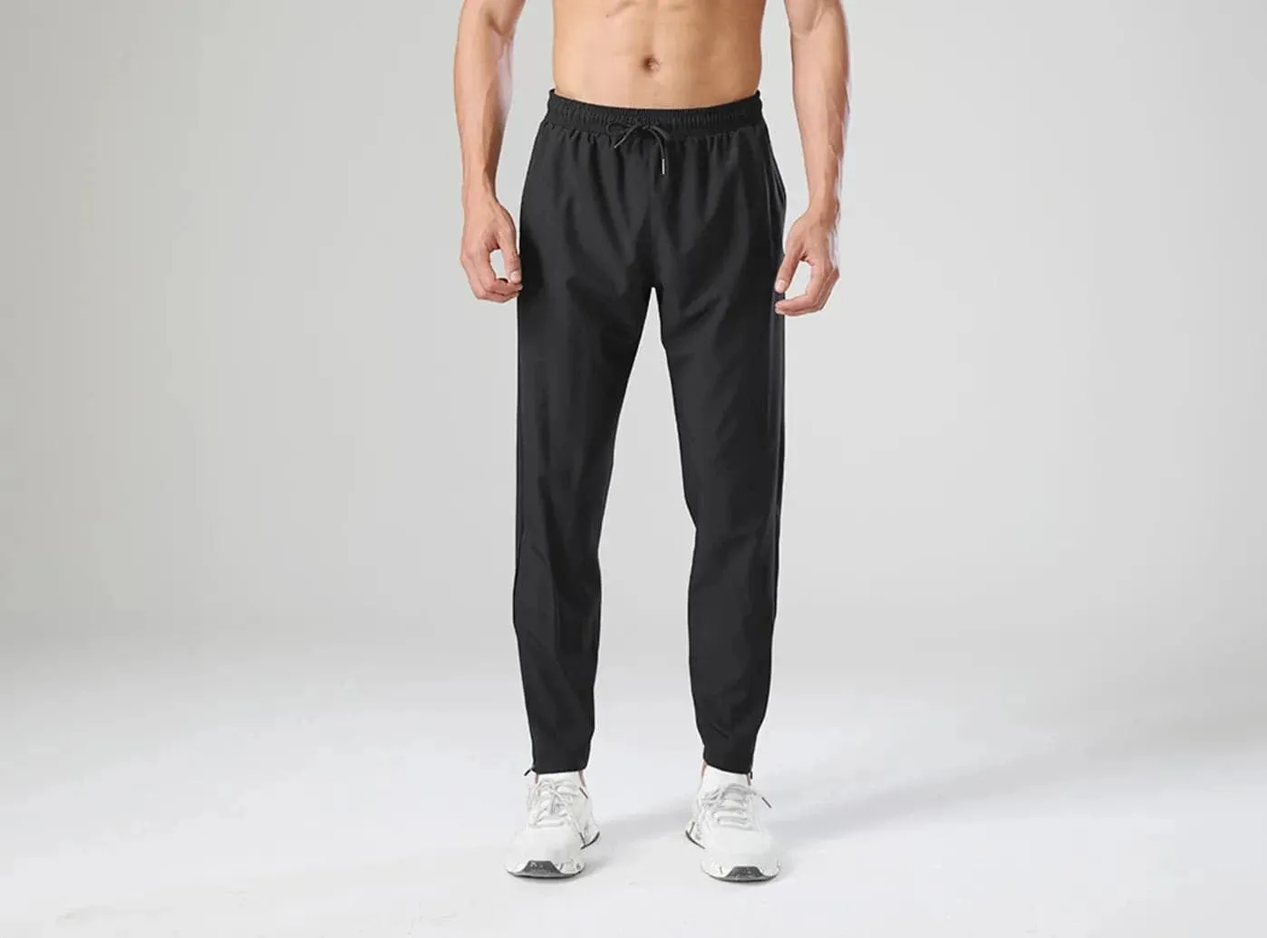 FitVille Men's Quick-Dry Sports Pants