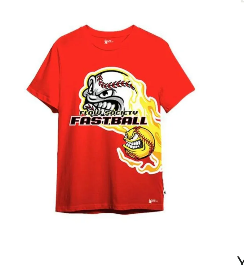 Flow Society - Fastball Baseball T-Shirt